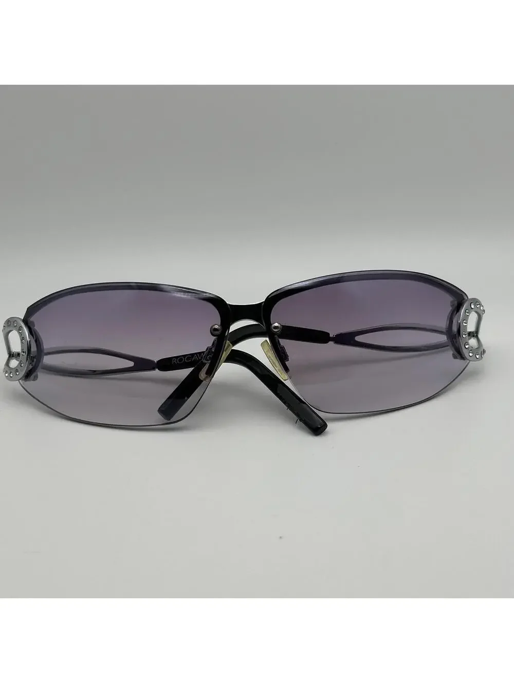 Rocawear Women's Rimless Sunglasses with Rhinestone Detail